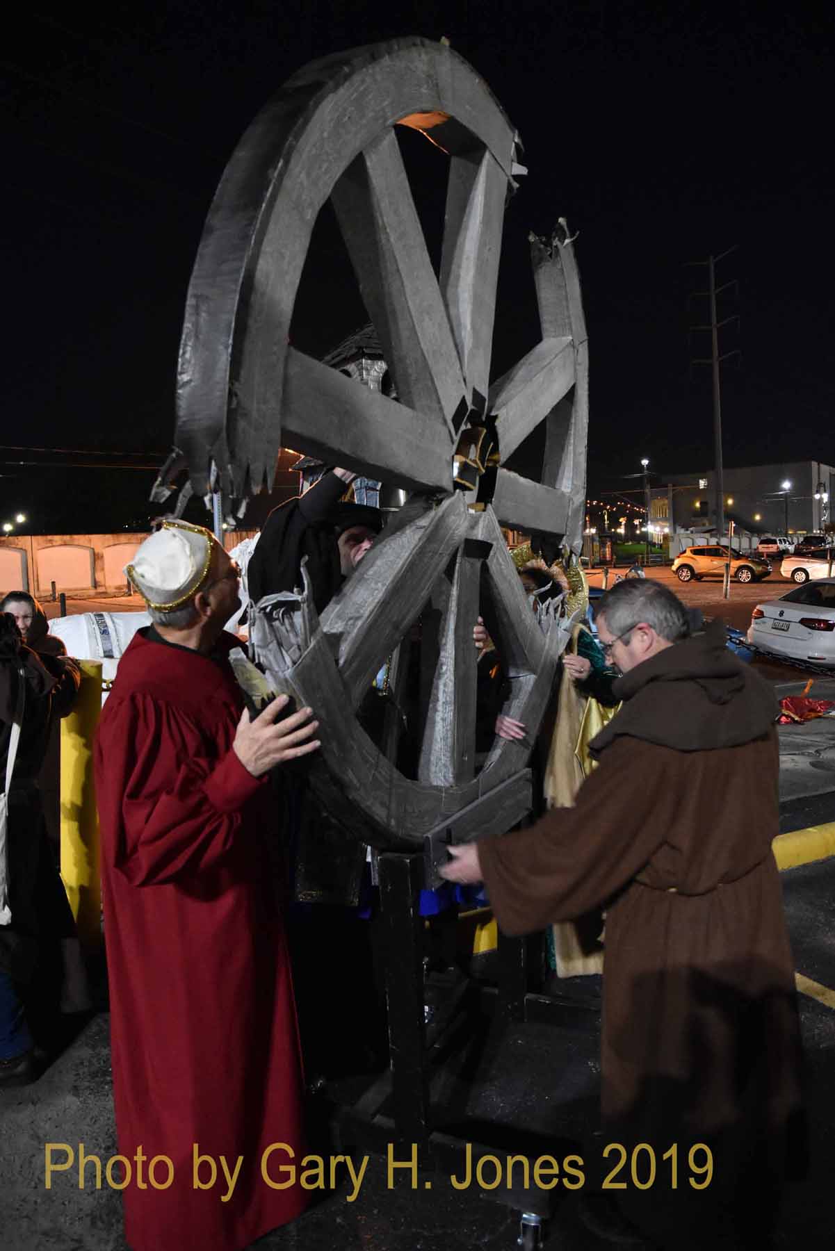 NOLA Joan of Arc parade staging
