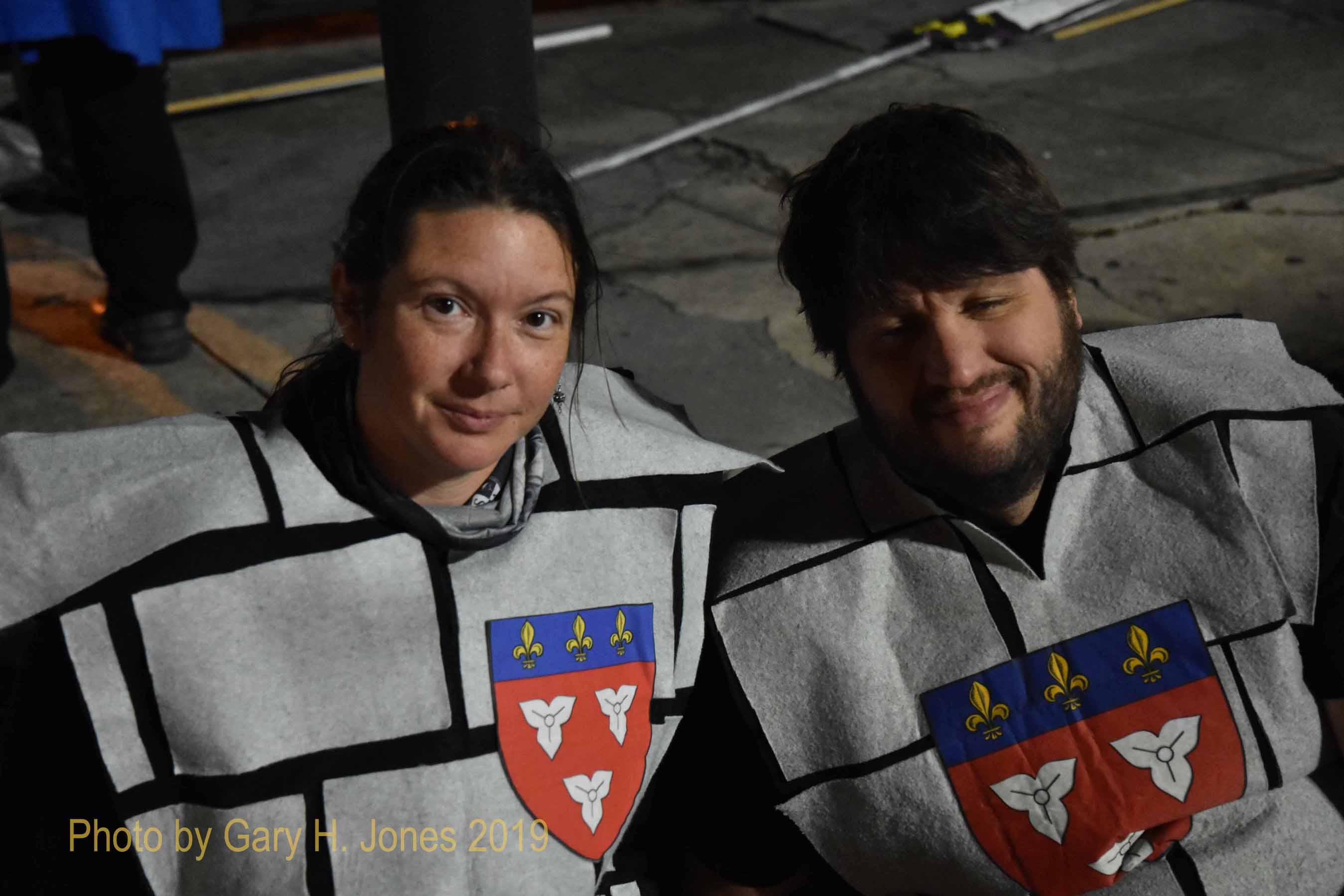 NOLA Joan of Arc parade staging