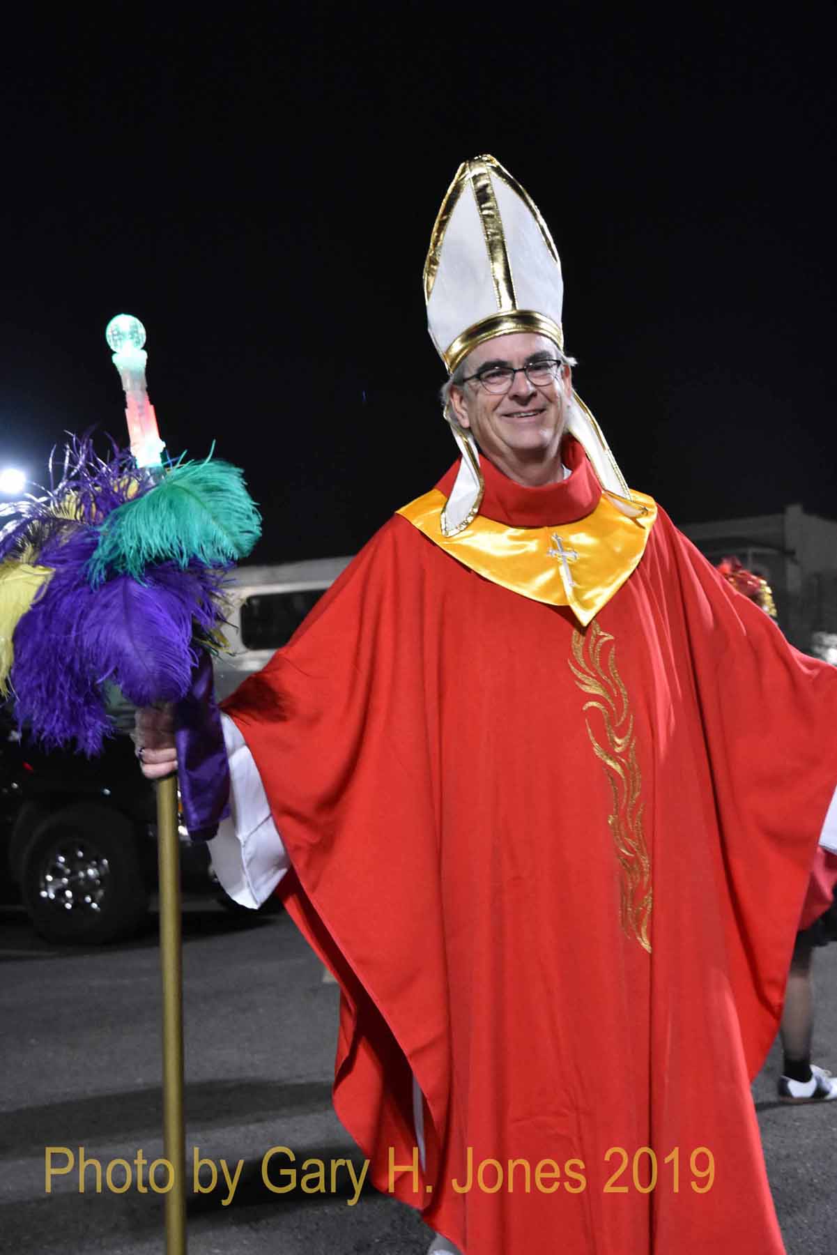 NOLA Joan of Arc parade staging