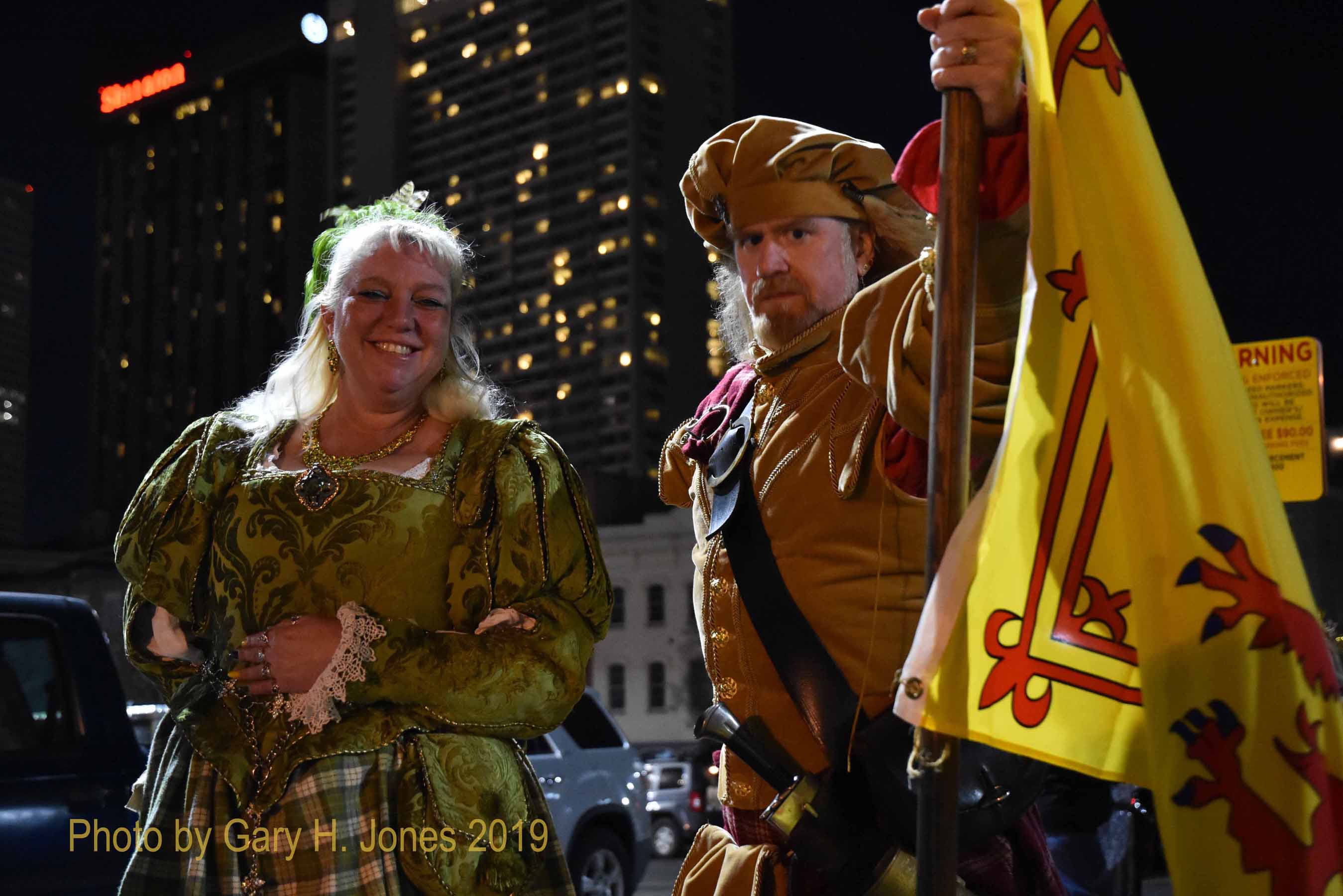 NOLA Joan of Arc parade staging