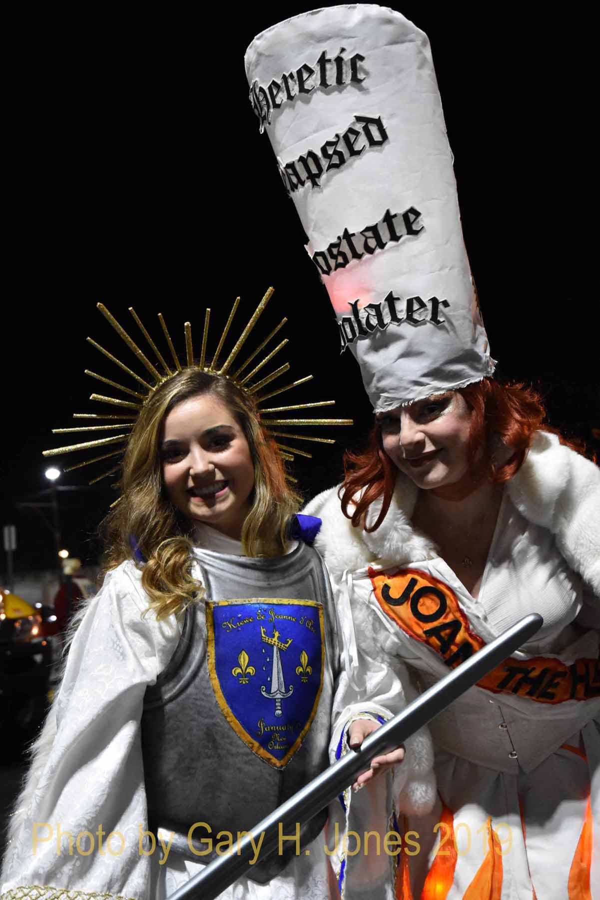 NOLA Joan of Arc parade staging