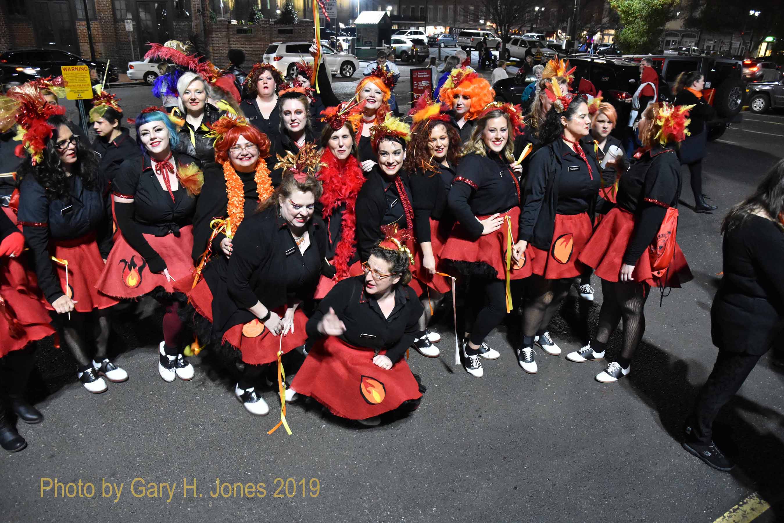 NOLA Joan of Arc parade staging