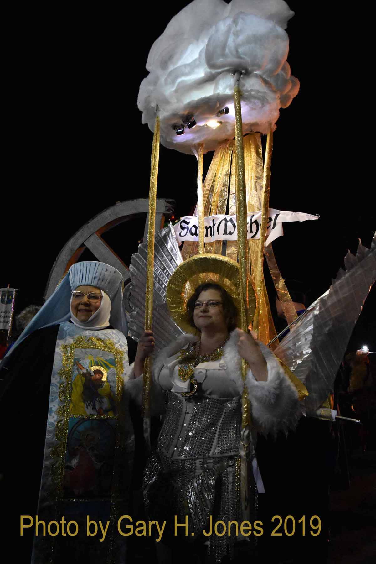 NOLA Joan of Arc parade staging