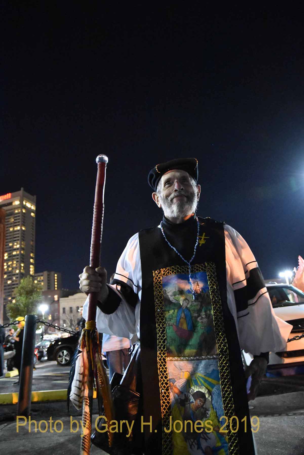 NOLA Joan of Arc parade staging