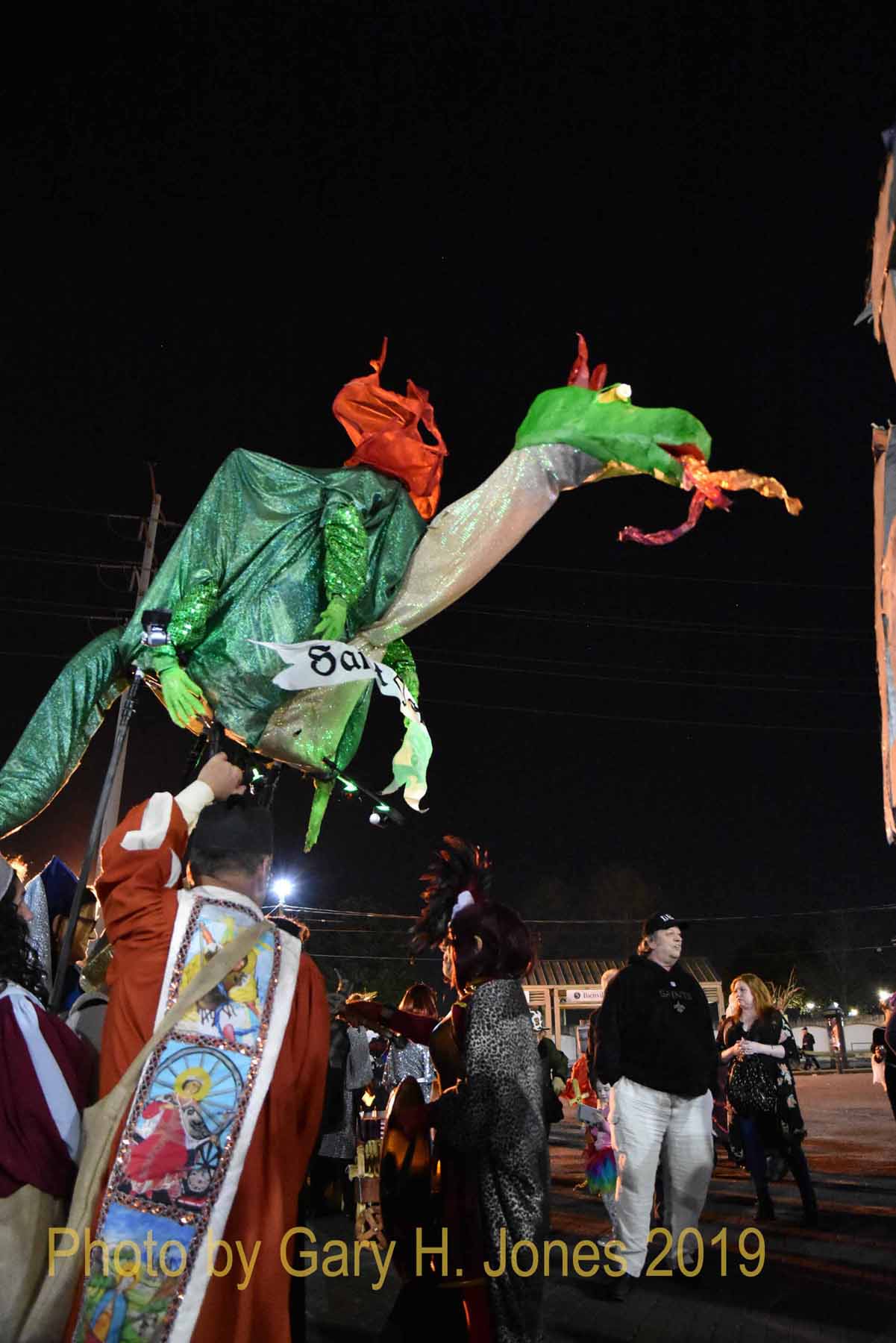 NOLA Joan of Arc parade staging