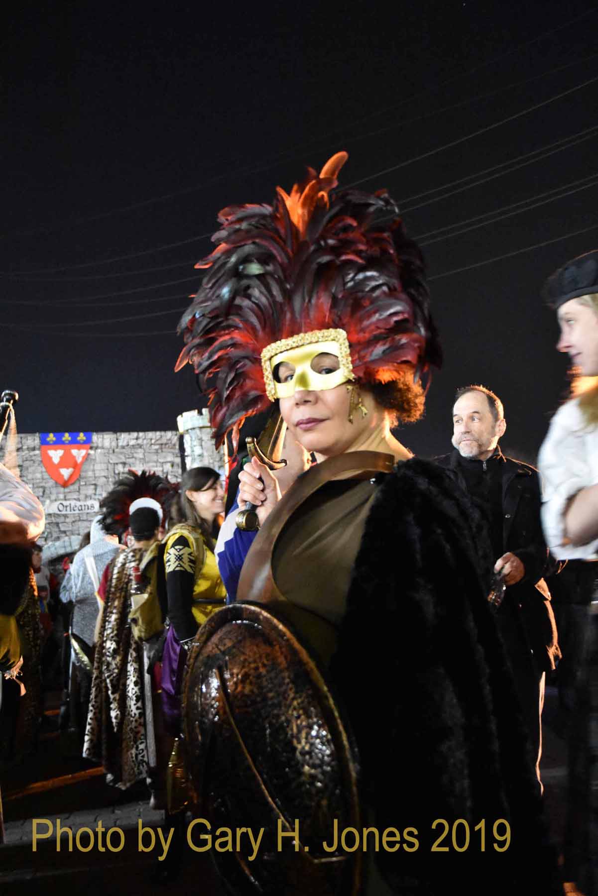 NOLA Joan of Arc parade staging