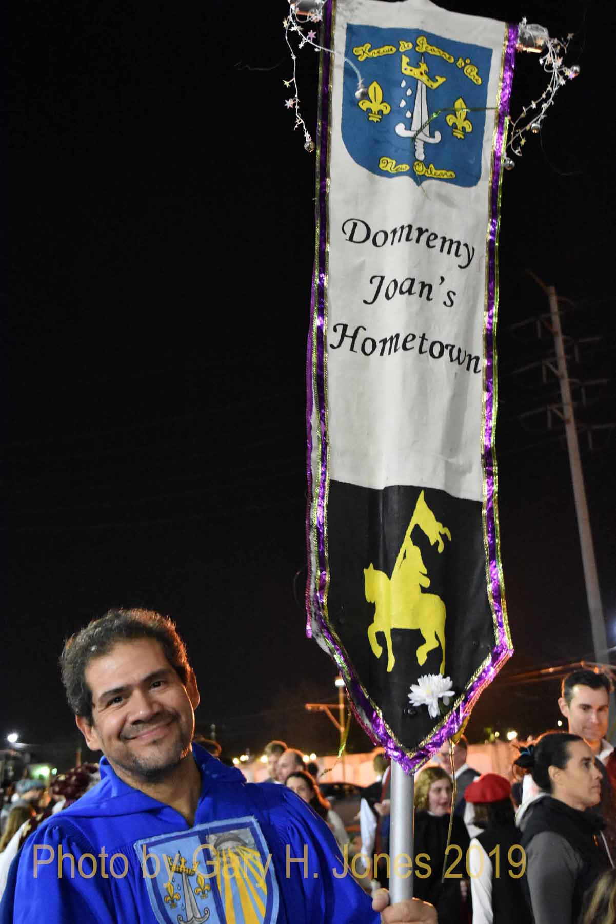 NOLA Joan of Arc parade staging