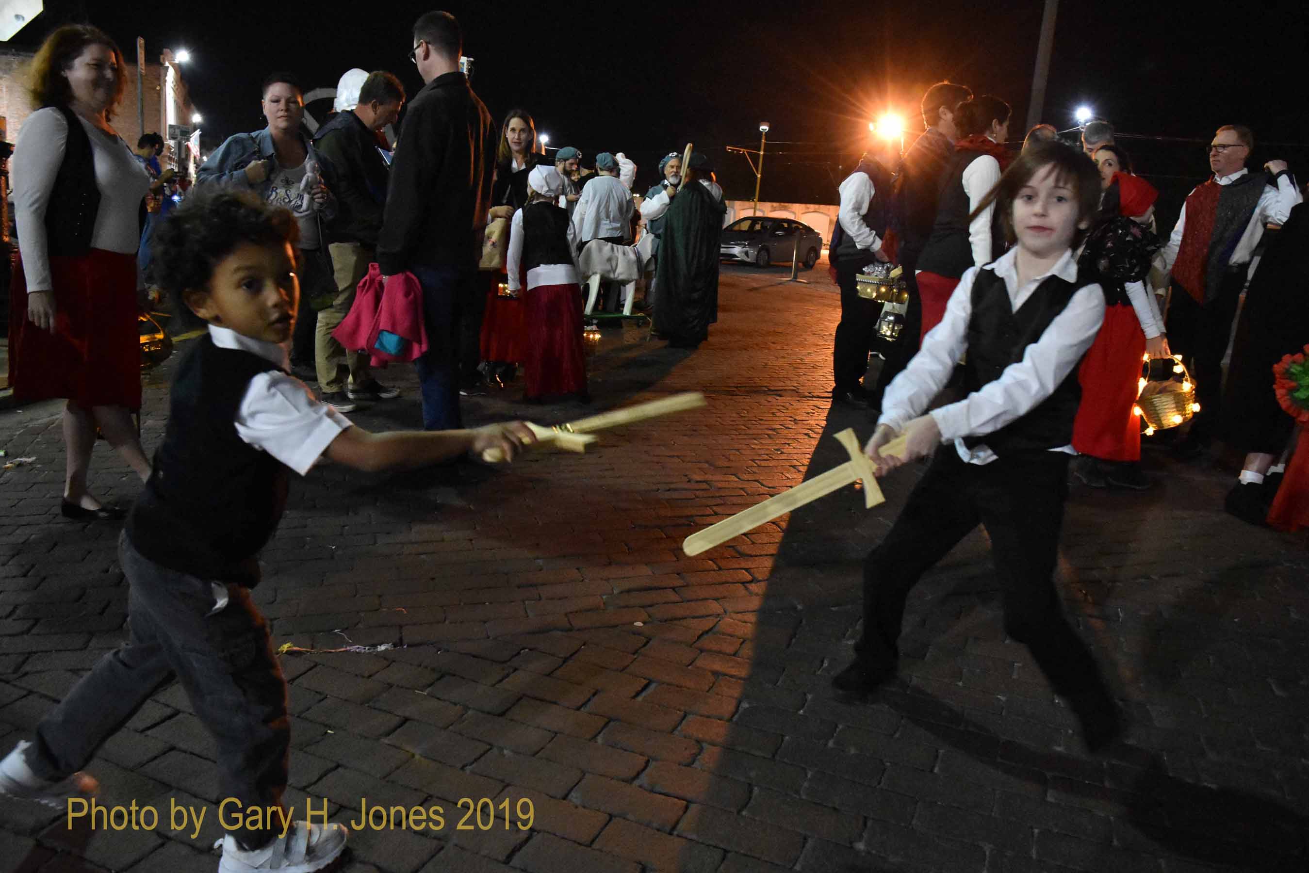 NOLA Joan of Arc parade staging