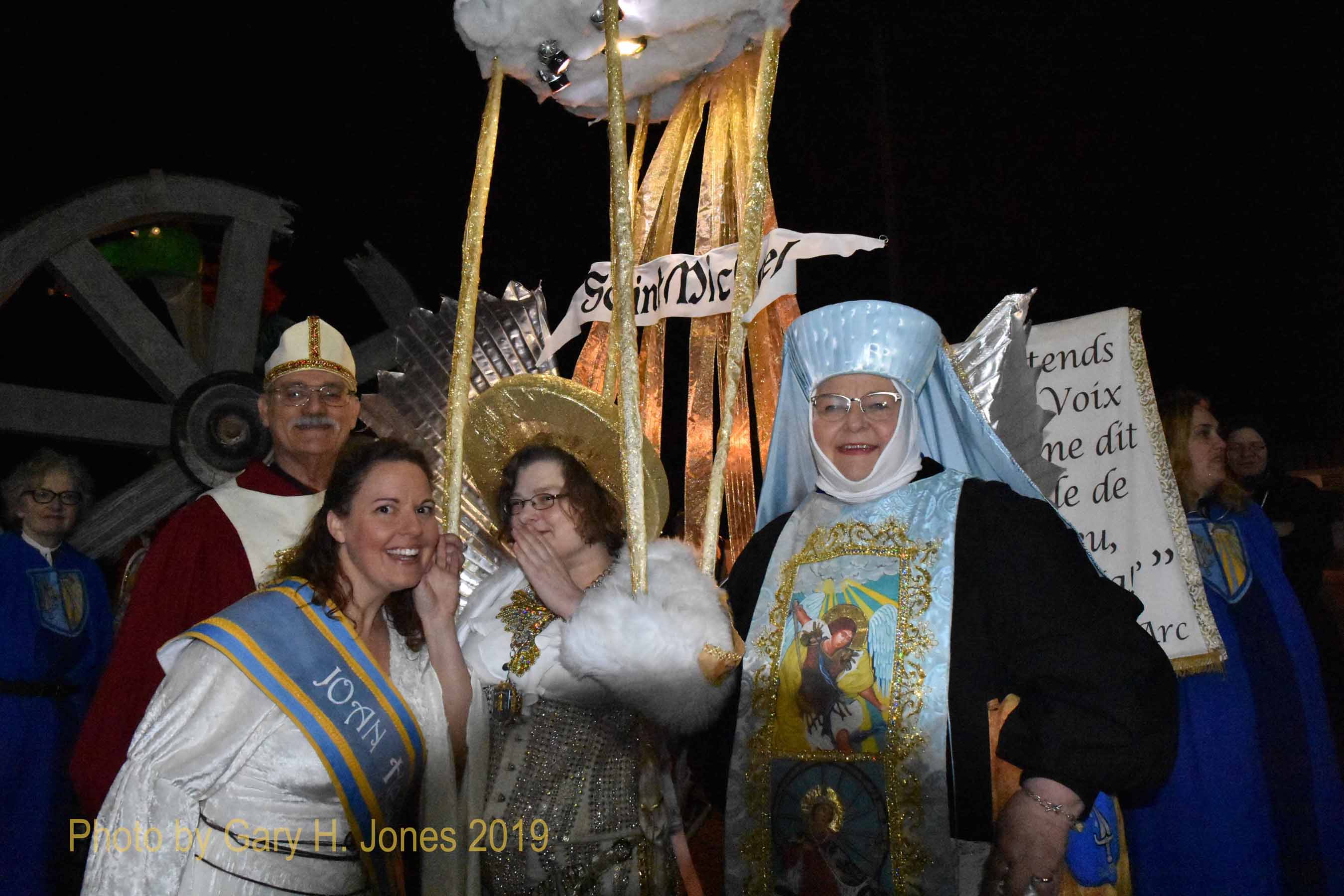 NOLA Joan of Arc parade staging
