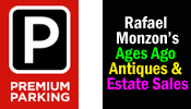 Premium Parking and Rafael Monzon's Ages Ago Antiques & Estate Sales