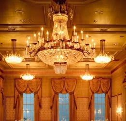 Bourbon Orleans ballroom chandelier