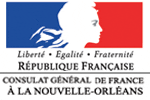 Consulat Général de France New Orleans logo