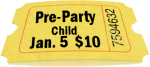 Child after-party ticket