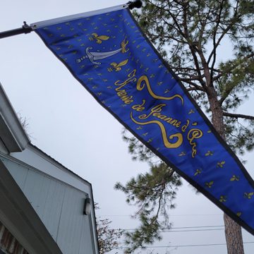 Krewe house flag - blue