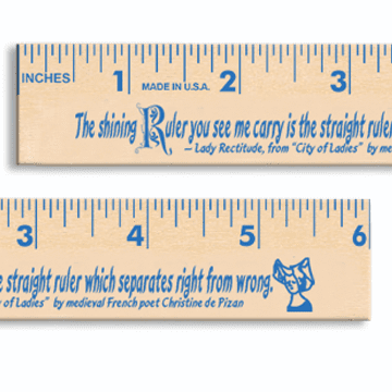 Lady Rectitude Ruler -- 20-pk