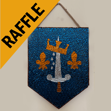 Mosaic Shield Raffle Ticket