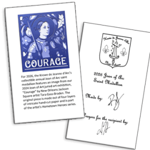 2026 Saint Medal Necklace - 20pk