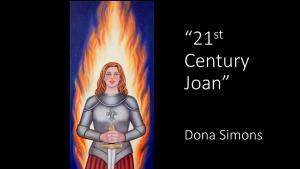 "21st Century Joan" by Dona Simons